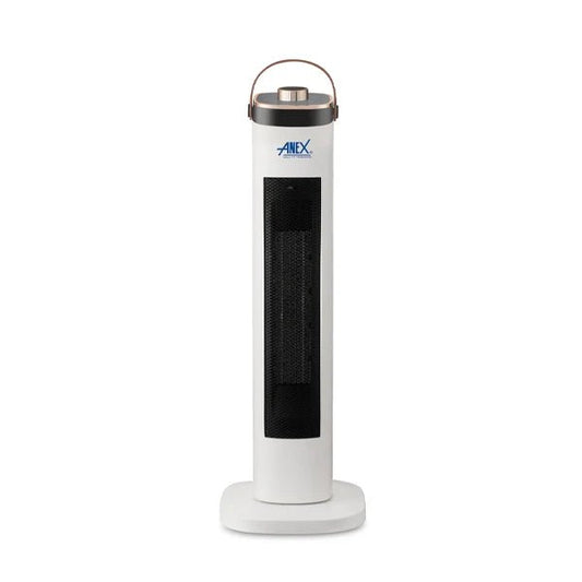 Anex AG-5016 Portable Tower Heater - White - Win Bachat