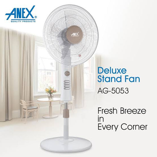 Anex AG-5053 Deluxe Stand Fan - Win Bachat