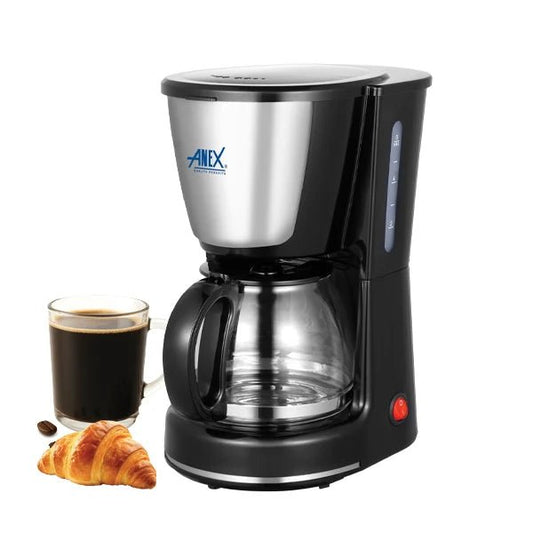 Anex AG-801C Drip Coffee Maker with Glass Carafe - Win Bachat