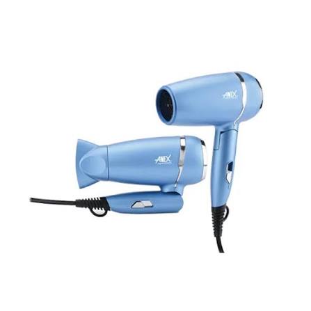 Anex Deluxe Blue Hair Dryer (AG-7006) - Win Bachat