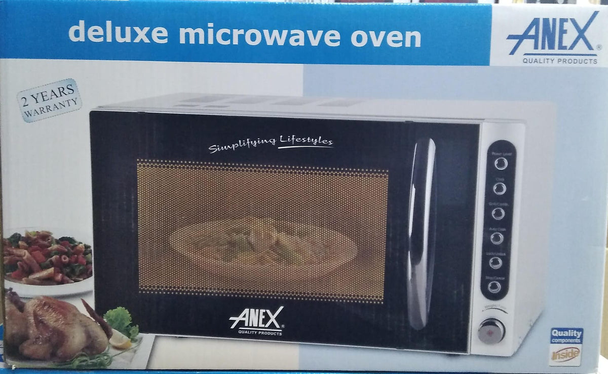 Anex Deluxe Microwave Oven with Multi-Function Controls (AG-9031) - Win Bachat