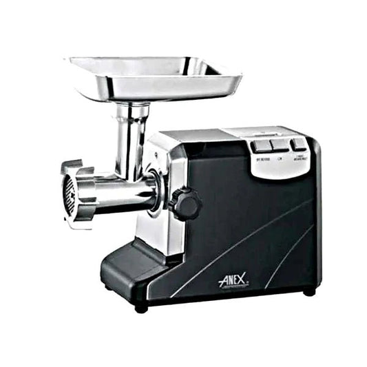 Anex Electric Meat Grinder with Stainless Steel Head & Tray (AG-3060) - Win Bachat