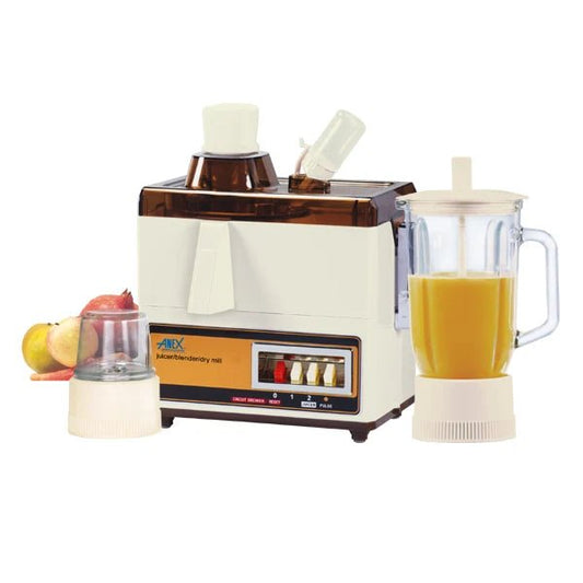Anex Juicer, Blender & Grinder Combo Set (AG-177GL) - Win Bachat