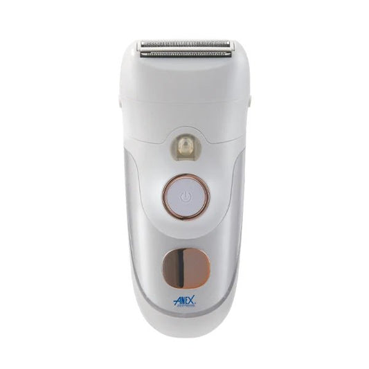 Anex Ladies Electric Shaver - White (AG-7046) - Win Bachat