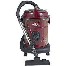 Anex Large-Capacity Drum Vacuum Cleaner - Red (AG-2098) - Win Bachat