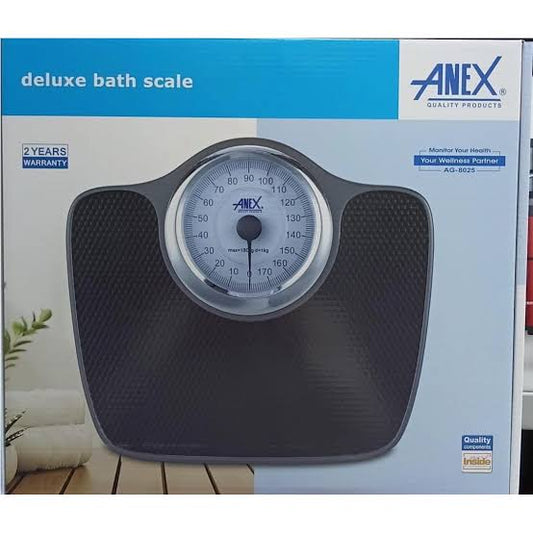 Anex Large Dial Mechanical Bathroom Scale (AG-8025) - Win Bachat