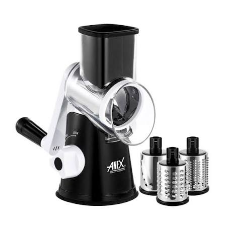 ANEX Rotary Vegetable Grater & Slicer (AG-12) - Win Bachat