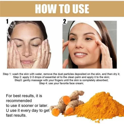 Anti - Aging Turmeric Essential Oil - Win Bachat