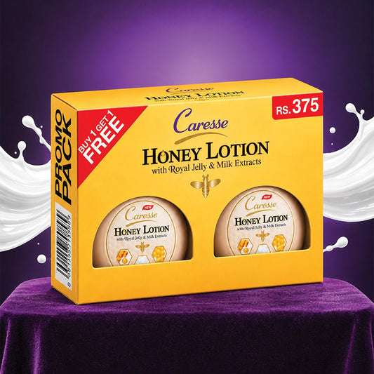 Best CARESSE HONEY LOTION 115ML BUY ONE GET ONE (PROMO) Online In Pakistan - Caresse