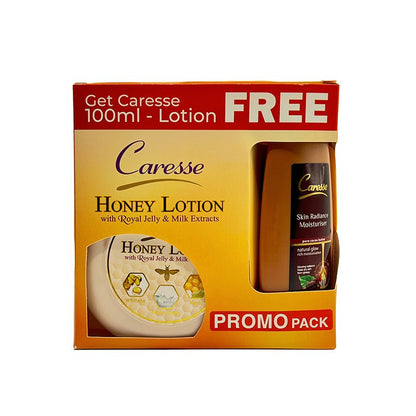 Best Caresse Honey Lotion 320 ML along with 100 ML Free Lotion Online In Pakistan - Caresse