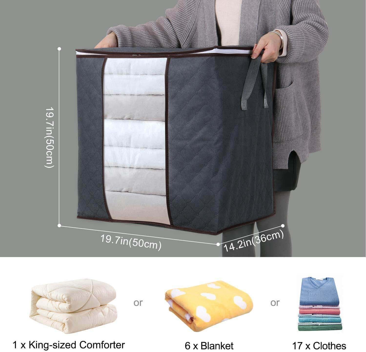 BLACK STORAGE BAG - Win Bachat