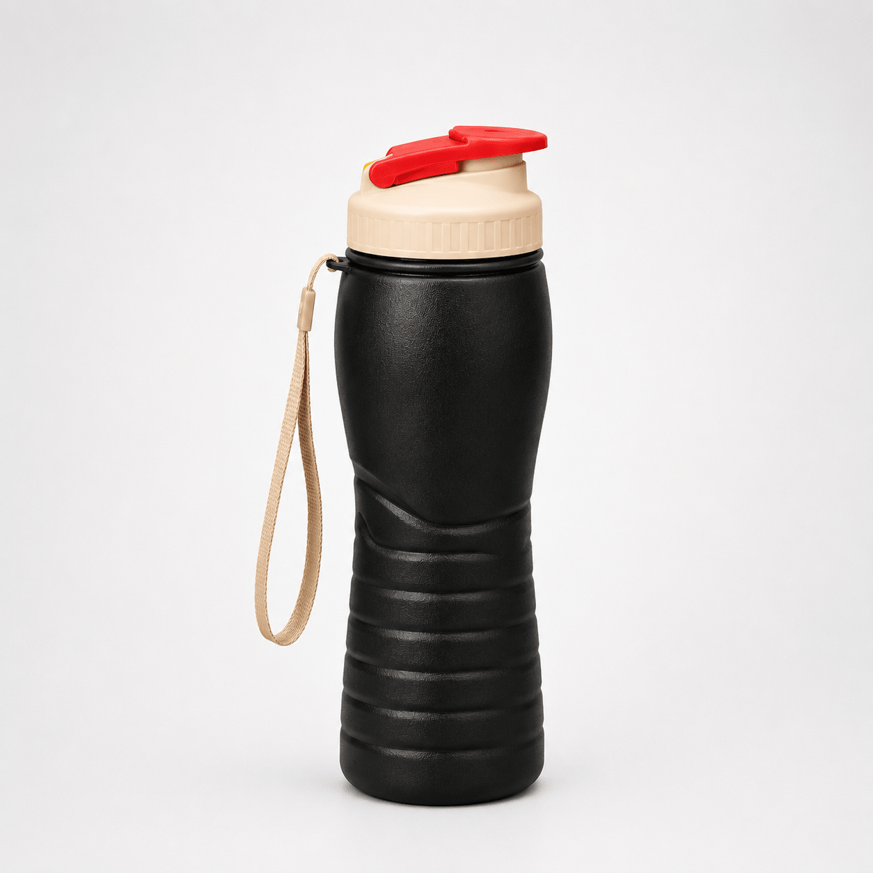 Black Thermal Grip Bottle – 500ml - Win Bachat