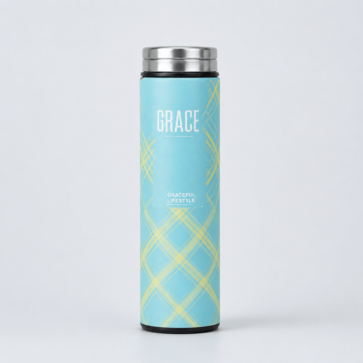 Blue Diamond Printed Vacuum Flask - Win Bachat