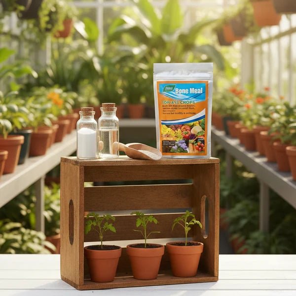 Bone Meal Fertilizer 1KG – Organic Phosphorus-Rich Plant Food - Win Bachat