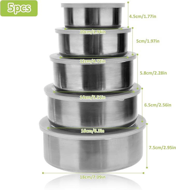 BOWL SET (5PCS) - Win Bachat