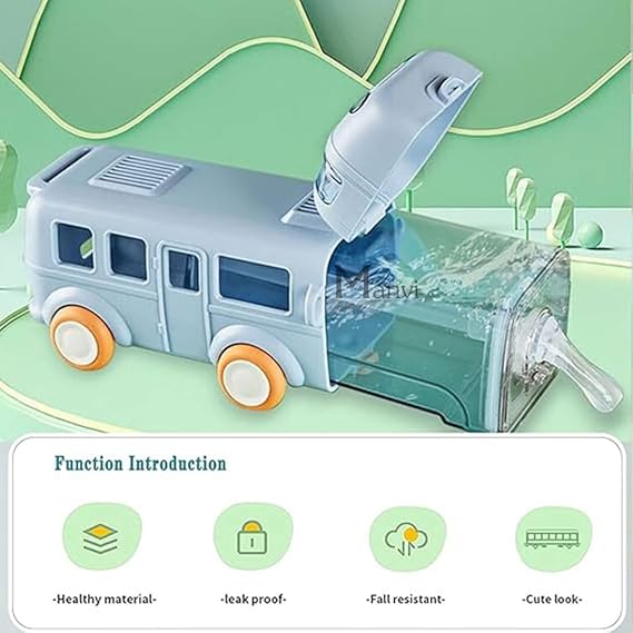 Bus Water Bottle - Win Bachat