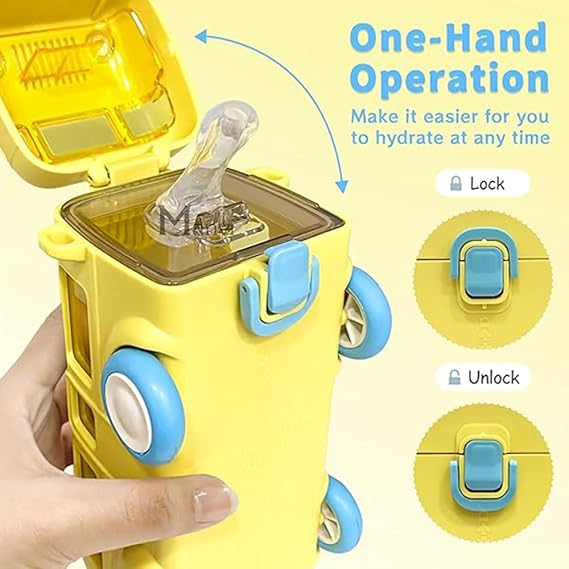 Bus Water Bottle - Win Bachat
