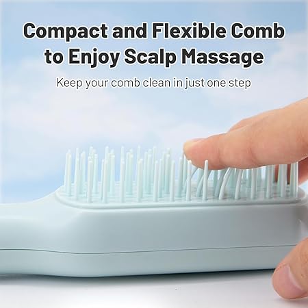 BUTTON HAIR BRUSH - Win Bachat