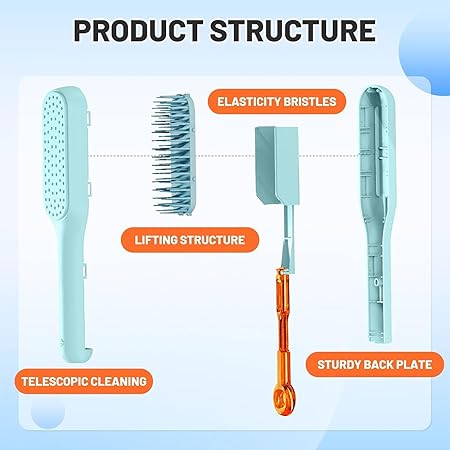 BUTTON HAIR BRUSH - Win Bachat
