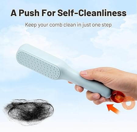 BUTTON HAIR BRUSH - Win Bachat