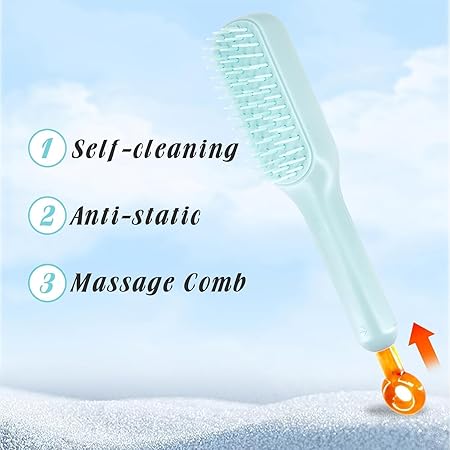 BUTTON HAIR BRUSH - Win Bachat