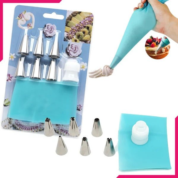 Cake Decorating Tools Set 8 Pcs - Win Bachat