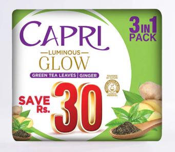 CAPRI SOAP - 120GX3 (GREEN) - Win Bachat