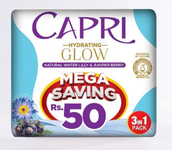 CAPRI SOAP - 150Gx3 (BLUE) - Win Bachat