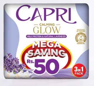 CAPRI SOAP - 150GX3 (PURPLE) - Win Bachat