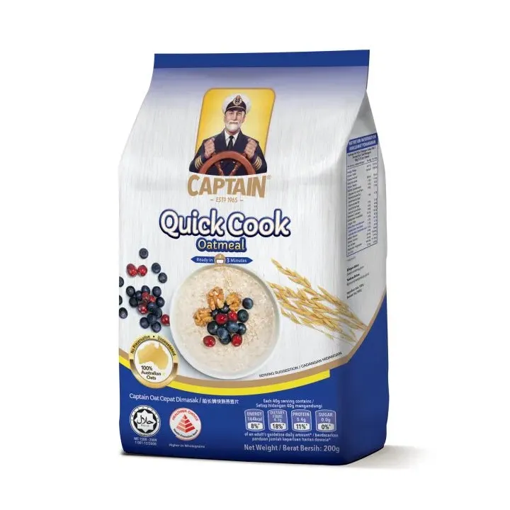 CAPTAIN QUICK COOK OATS 200G - Win Bachat