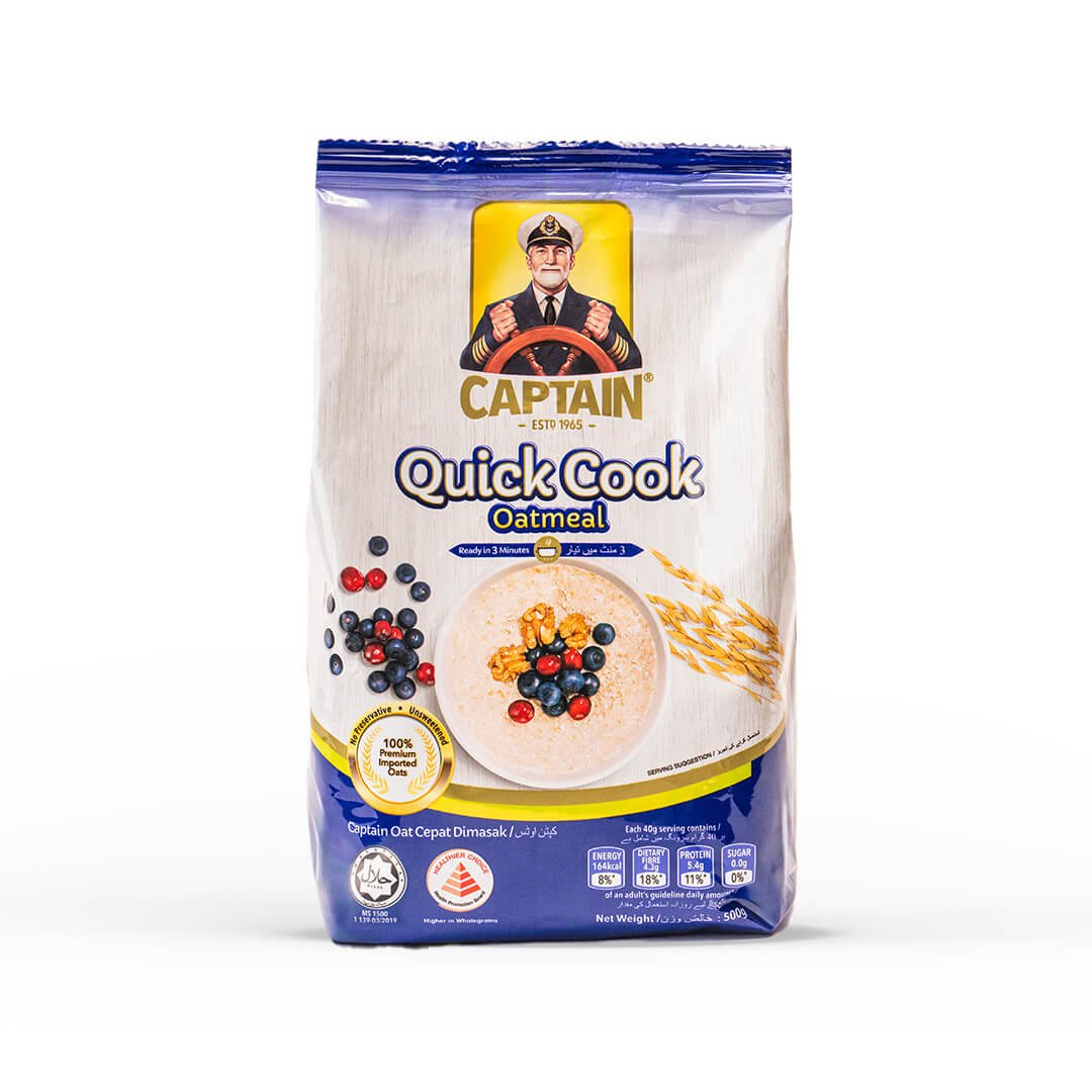 CAPTAIN QUICK COOK OATS 500G - Win Bachat