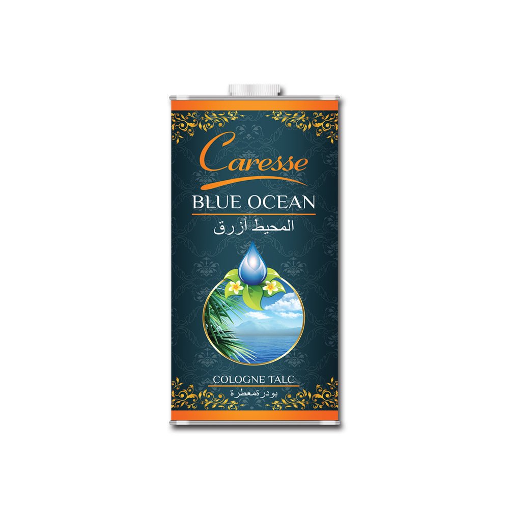 CARESSE BLUE OCEAN PERFUMED TALC - Win Bachat