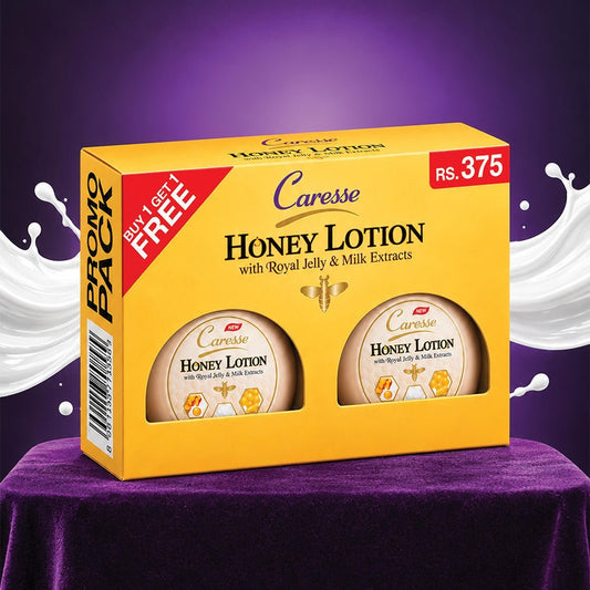CARESSE HONEY LOTION 115ML BUY ONE GET ONE (PROMO) - Win Bachat