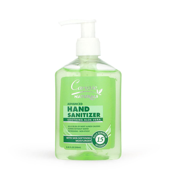 CARESSE NATURAL HAND SANITIZER SOOTHING ALOE VERA - 250ml - Win Bachat