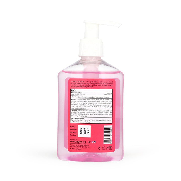 CARESSE NATURAL HAND SANITIZER SOOTHING BABY SOFT - 250ML - Win Bachat