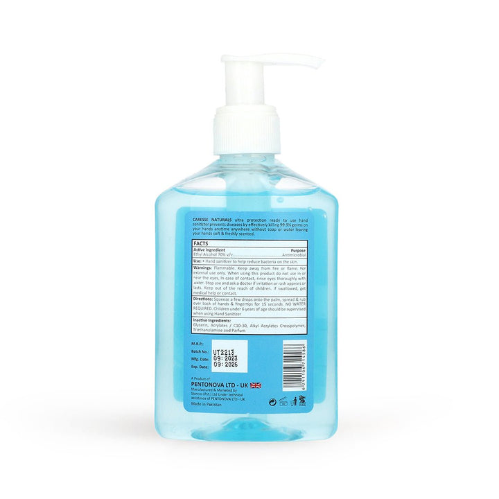CARESSE NATURAL HAND SANITIZER SOOTHING FRESH - 250ML - Win Bachat