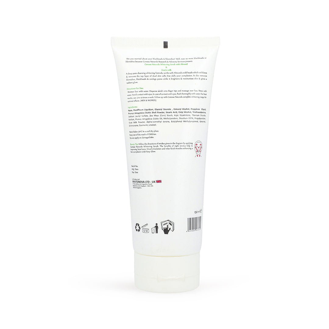 CARESSE NATURALS WHITENING SCRUB - 150ml - Win Bachat