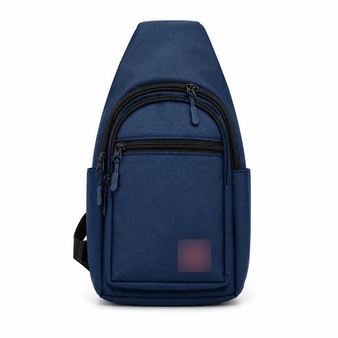 CAT Brand Chest Sling Bag Features A Durable Design Suitable For Travel And Outdoor Activities - Blue - Win Bachat
