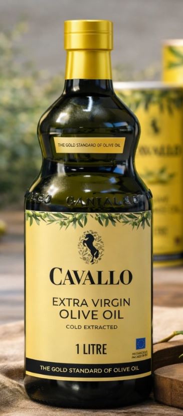Cavallo Extra Virgin Olive Oil 1 Litre - Win Bachat