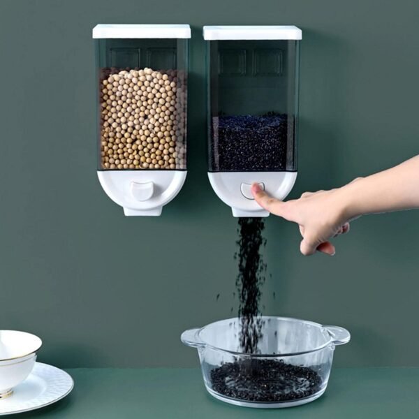 Cereal Grain Dispenser Wall Mounted 1.5 LTR - Win Bachat