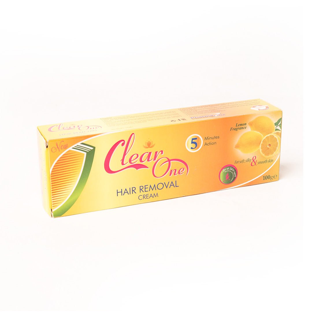 Clear One Hair Removal Cream Lemon 100Ml - Win Bachat