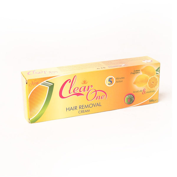 Clear One Hair Removal Cream Lemon 100Ml - Win Bachat