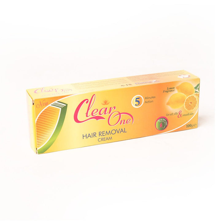 Clear One Hair Removal Cream Lemon 100Ml - Win Bachat