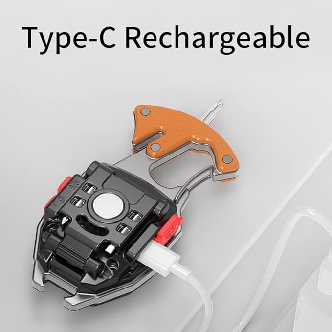 Cob keychain light with lighter - Win Bachat