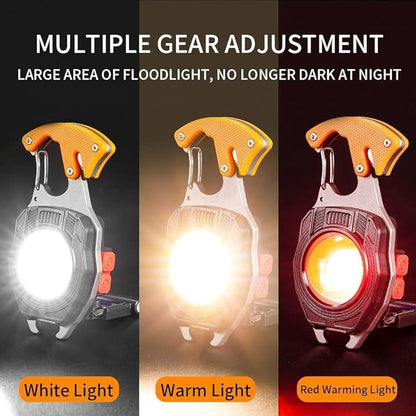 Cob keychain light with lighter - Win Bachat