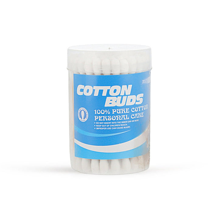 Cotton Buds Fine Tip (Jar) Wood - Win Bachat