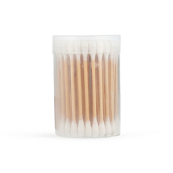 Cotton Buds Fine Tip (Jar) Wood - Win Bachat