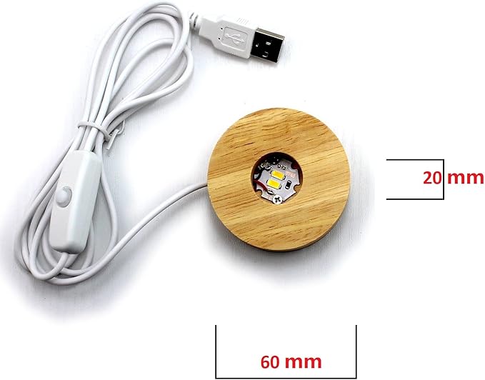 Crystal ball lamp (Pari) - Win Bachat