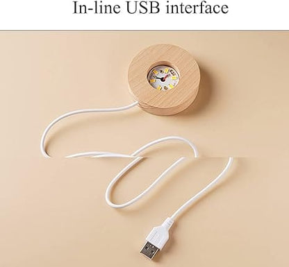 Crystal Ball Night Light - Win Bachat