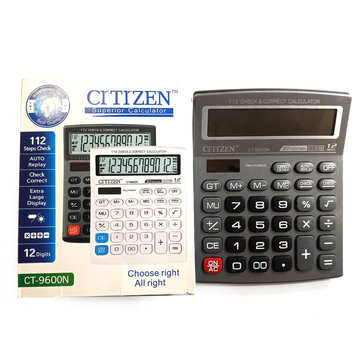 Ctifree - Check & Correct Calculator Ct - 9600N - Win Bachat